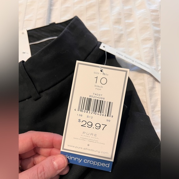 Alfred Sung cropped dress pant - Picture 5 of 8